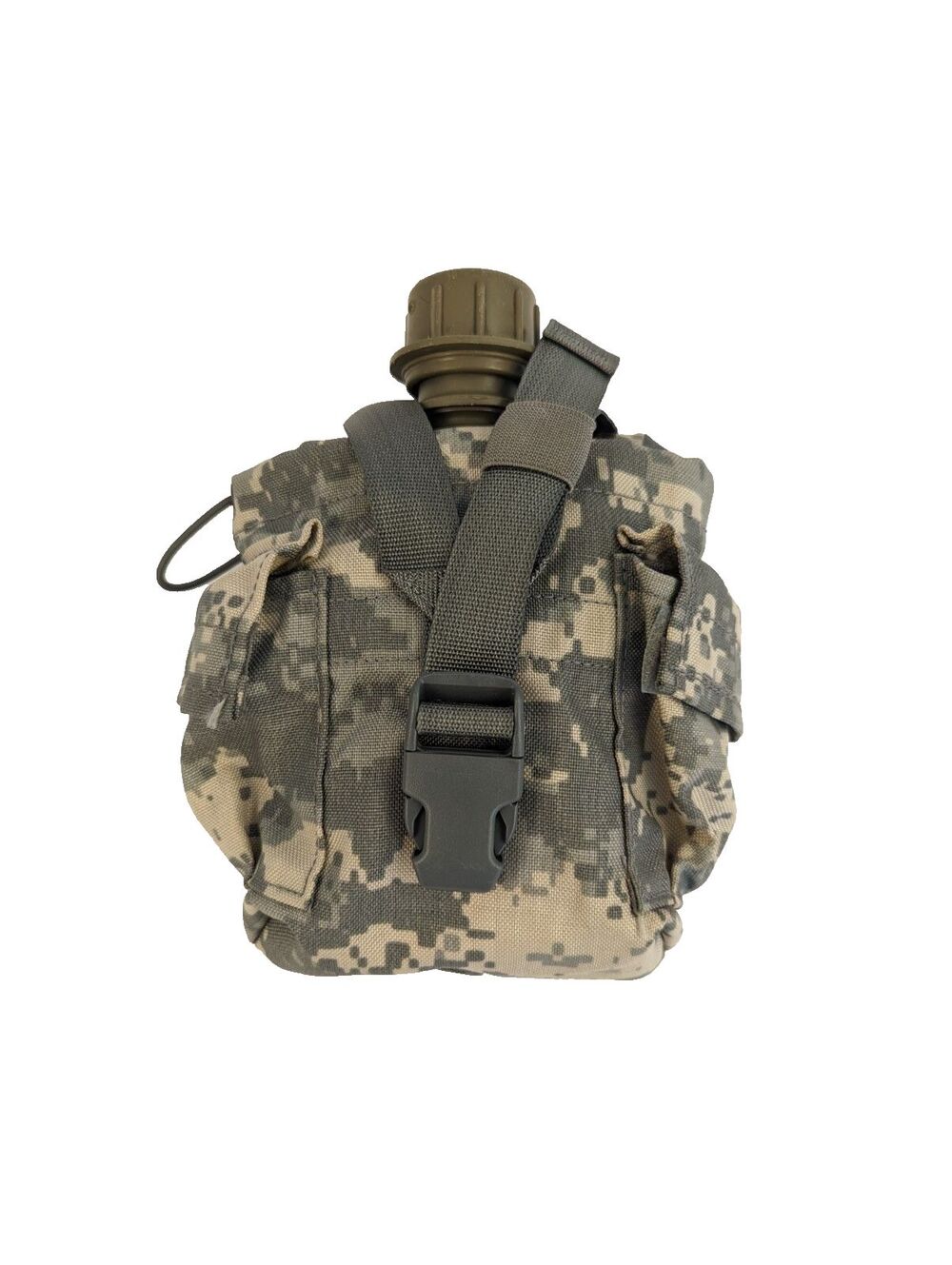 1QT Canteen with ACU Pouch - Genuine USGI Military Canteen 1 Quart UCP Cover